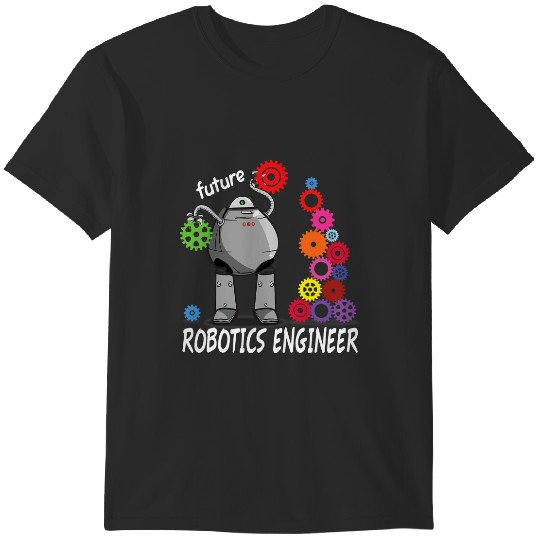 Discover Future Robotics Engineer Technician Funny Vintage Robot Toy 217 T-Shirts