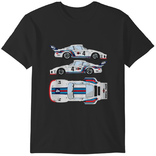 Porschee 935 1976 Martini Racing 935 T-Shirts