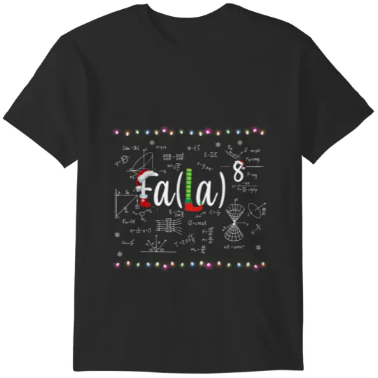 Discover Funny Christmas Nerd 2Cute Math Fa La La La La 21 T-Shirts