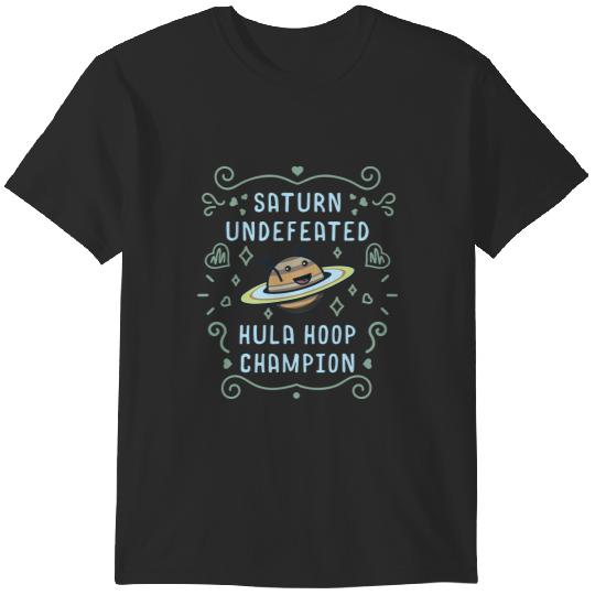 Discover Saturn Planet Stars Moon Galaxy Astronomy Constellation T-Shirts