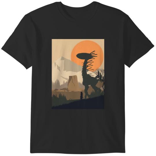 Discover Horizon Zero Dawn - Minimalist Travel Style - Video Game Art T-Shirts