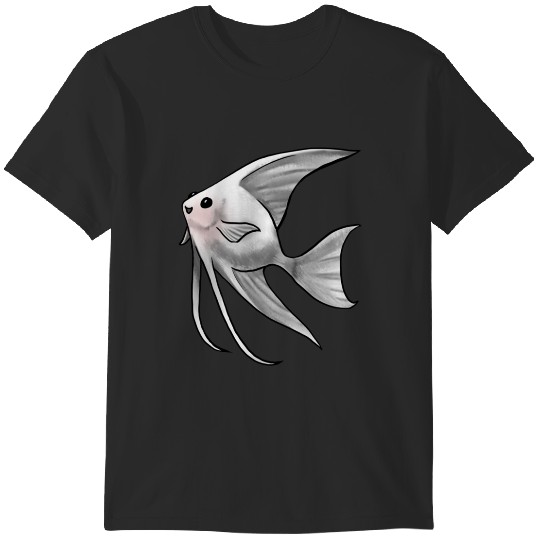 Discover Fish - Angelfish - Platinum Blushing T-Shirts
