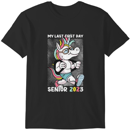 Discover My Last First Day Senior Back To School Unicorn T-Shirts