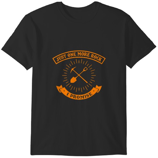 Discover Funny Geology Rock Gift For Geologist Rockhounding Men Women T-Shirts