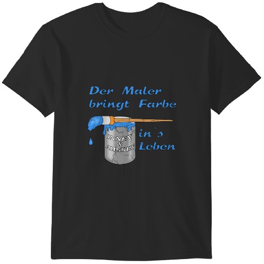 Discover Painter Craftsman Design Paint and Brush T-Shirts