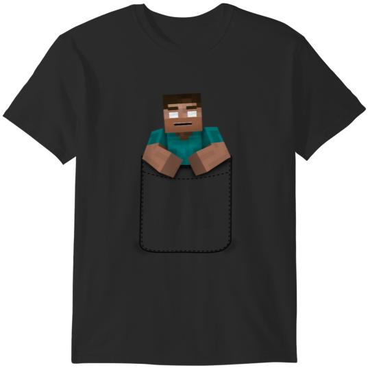 Minecraft Pocket Herobrine T-Shirts