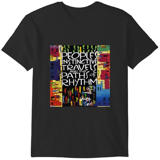 Discover People's Instinctive Travels and the Paths of Rhythm album Colorful T-Shirts