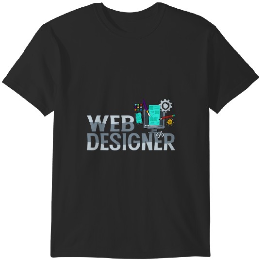 Discover Web Designer Funny Web Developer 1 T-Shirts