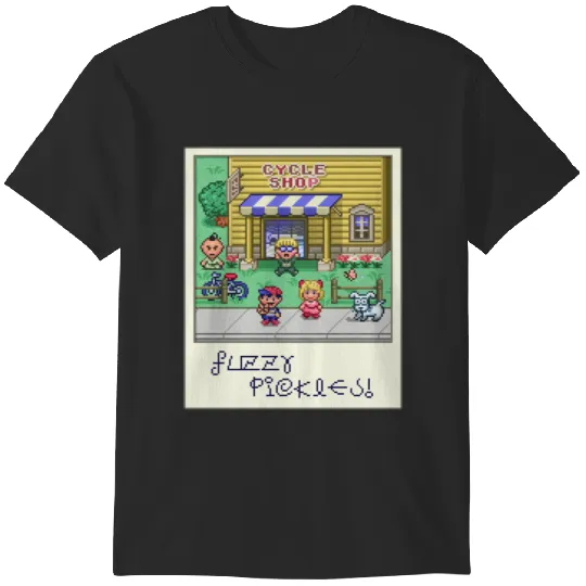 Discover Fuzzy Pickles Photographic Print T-Shirts