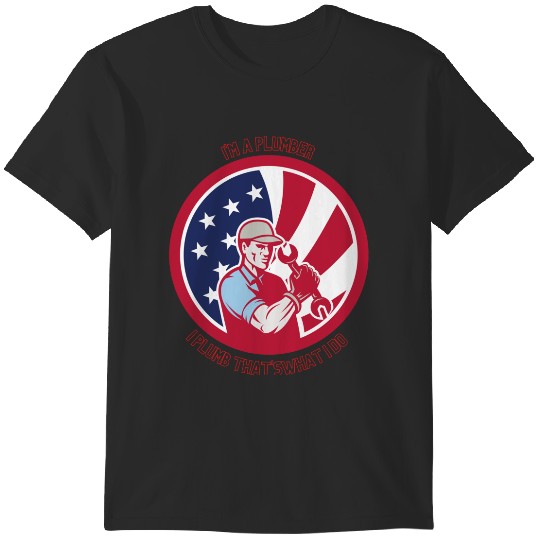 Discover Plumber Near Me-Essential-(4) T-Shirts