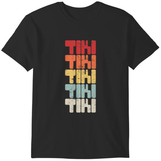 Discover Vintage Retro Funny Tiki Bartender Tiki Bar T-Shirts