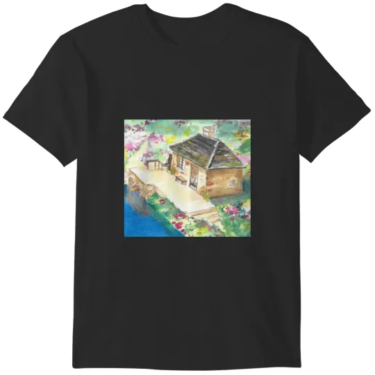 Howl_s house from moving castle Long T-Shirts