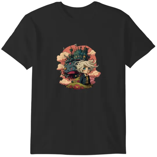 Howl_s moving castle - Kawaii fan art T-Shirts