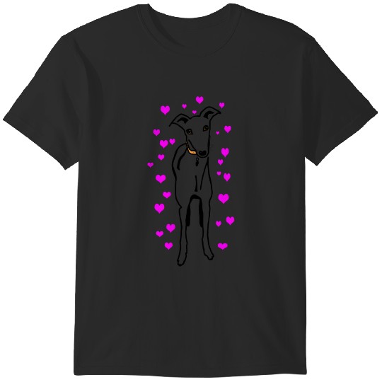 Discover Greyhound Hearts T-Shirts