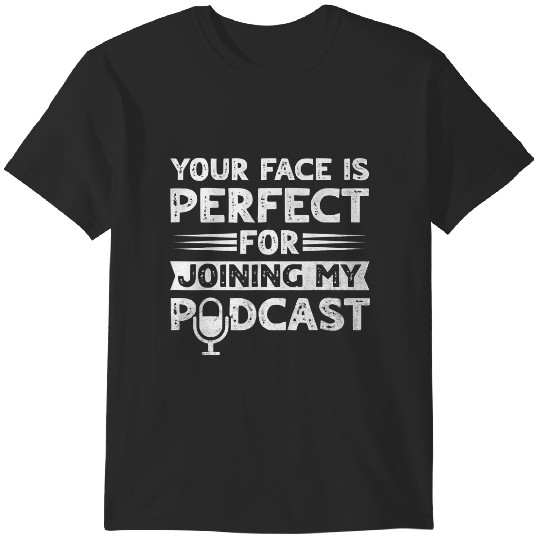 Discover hosting podcast podcasting design for a podcaster t T-Shirts