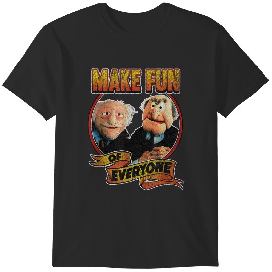 Disneys The Muppets Make Fun Of Statler Waldorf Vintage Shot  Gifts T-Shirts