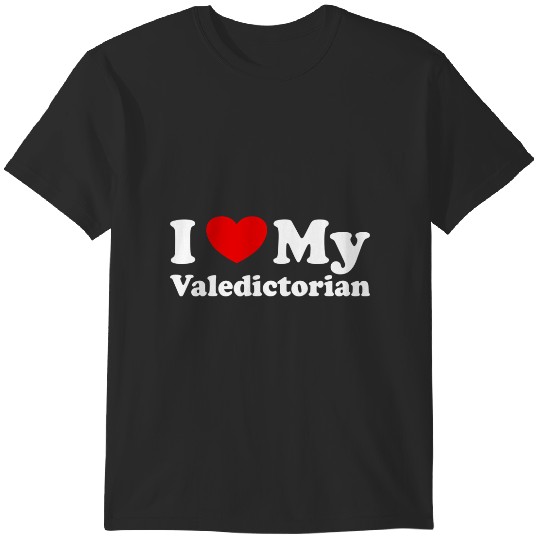 Discover i love my valedictorian heart design T-Shirts