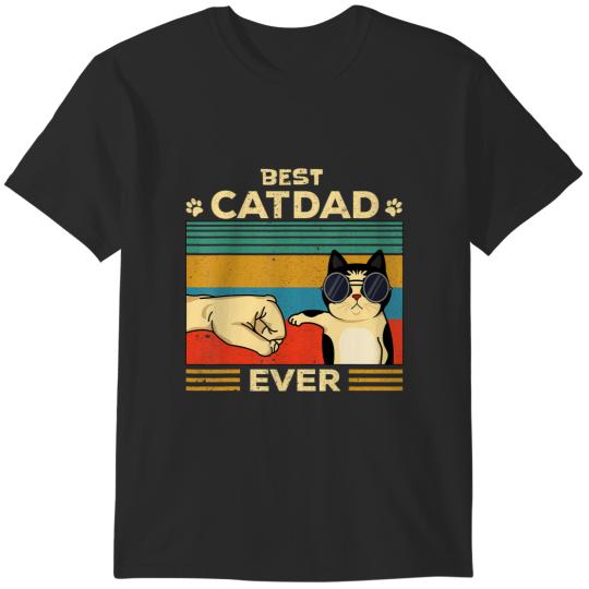 Discover cat dad ever dad gifts men daddy fathers day t T-Shirts