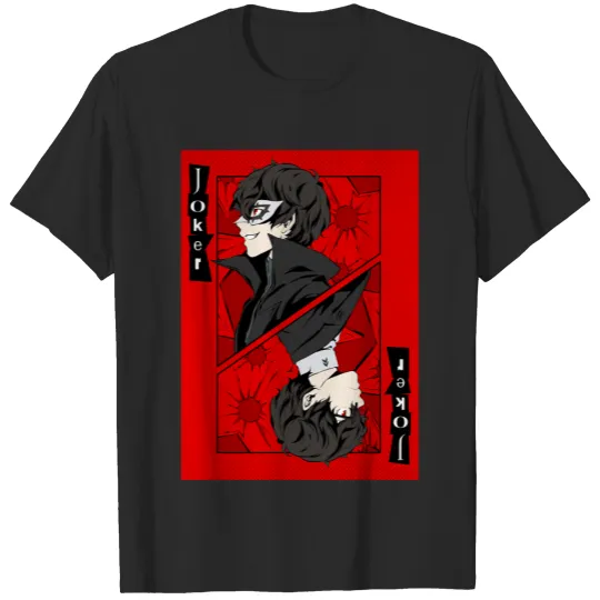 Persona 5 Joker Card T-Shirts