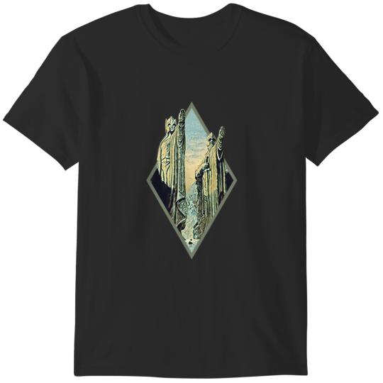 Discover Kings by the River - Digital Art - Diamond Frame - White - Fantasy T-Shirts