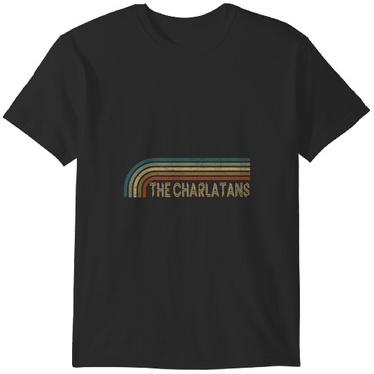 Discover The Charlatans Retro Stripes T-Shirts