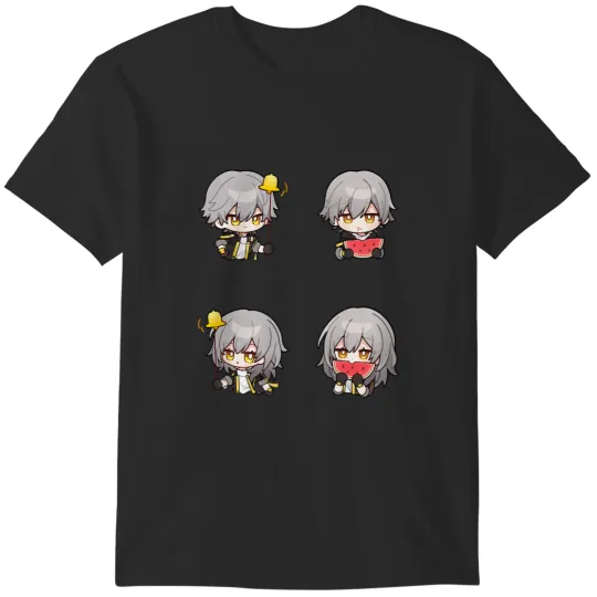 Discover Honkai Star Rail Chibi Trailblazers Pack T-Shirts