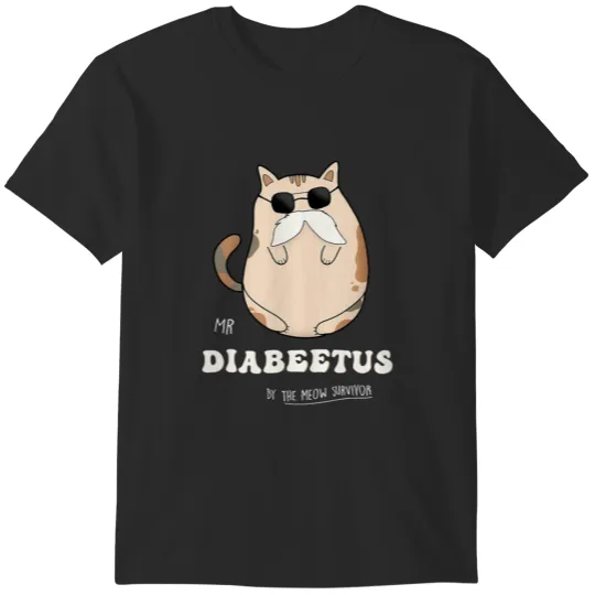 Diabeetus Cute Cat T-Shirts