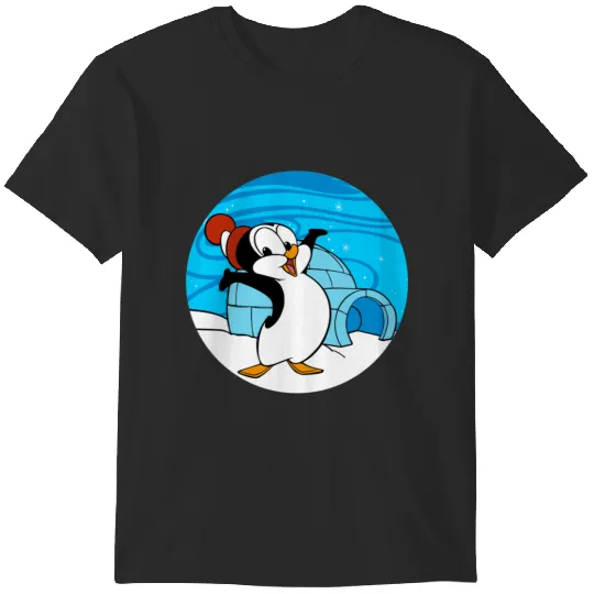 Chilly Willy Penguin art Hong Kong Phooey cartoon karate dog T-Shirts