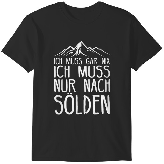 Discover Sölden Austria Tyrol Mountains Ski Gift Idea T-Shirts