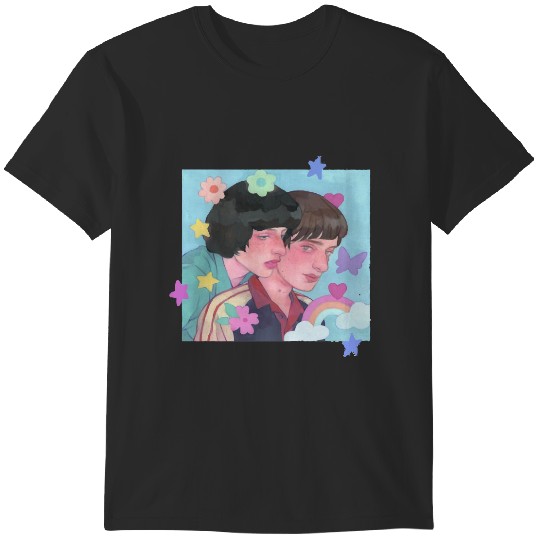 Discover Byler - Red meets Blue C T-Shirts