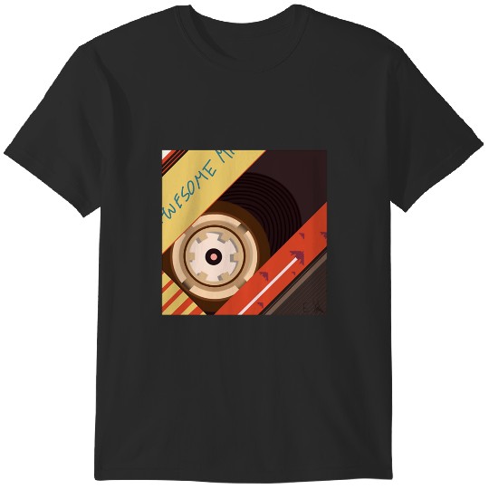 Discover GoG Awesome Mix Vol. 1 casette tape T-Shirts