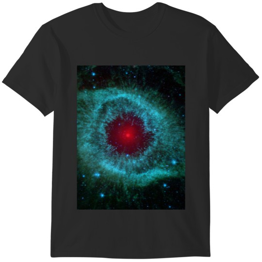 Helix Nebula infrared image from NASA Spitzer Space Telescope T-Shirts