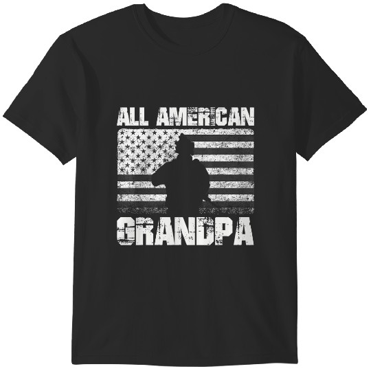 Discover 4th of july all american grandpa t T-Shirts
