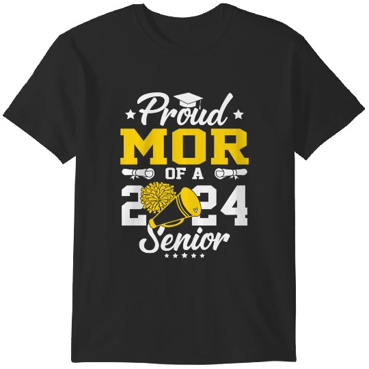 Discover Proud Mor Of A 2024 Senior Cheerleading Graduate  gifts T-Shirts