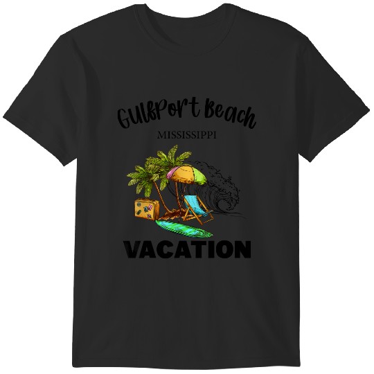 Discover beach lovers gulfport beach mississippi vacation t T-Shirts