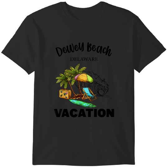 Discover beach lovers dewey beach delaware vacation t T-Shirts