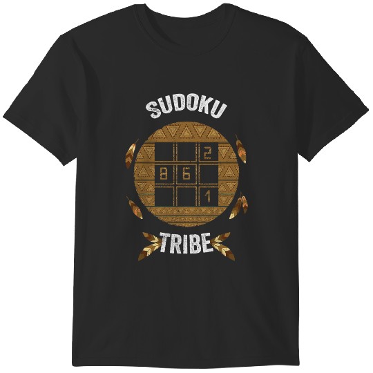 Discover Sudoku Tribe Puzzle Solving Game Native Tribal T-Shirts
