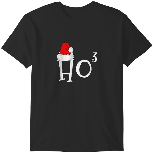 Discover Ho3 Cubed Christmas Ho Ho Ho Math Teacher Funny Gift Ho 3 T-Shirts