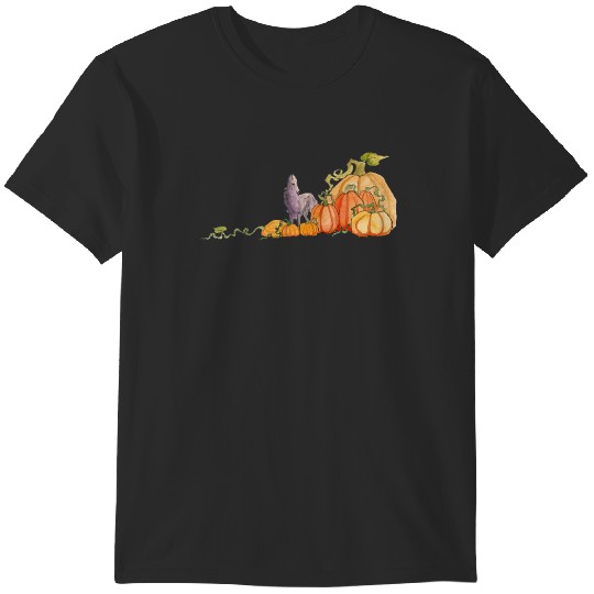 Discover Borzoi and Giant Pumpkins T-Shirts