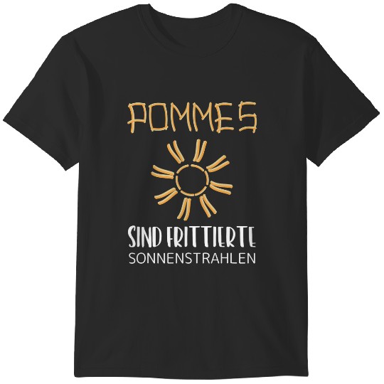 Discover Chips are fried sun rays fast food T-Shirts