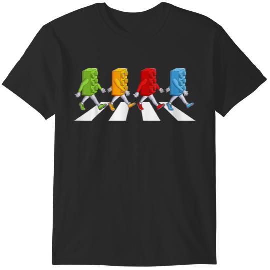 Discover Funny Master Builder Brick Blocks Building Boys Kids Toddler  Gifts T-Shirts