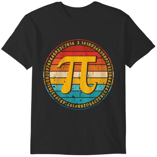 Discover Womens Funny Pi Day Spiral Pi Math Pi Day 314 Teacher Mens Womens  Gifts T-Shirts