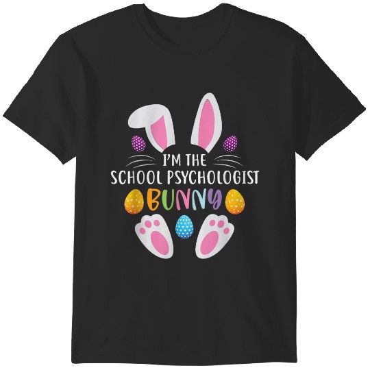 Discover I'm The School Psychologist Bunny Funny Easter Day Rabbit Gifts Trend T-Shirts