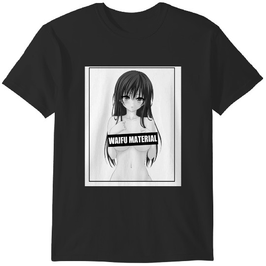 Discover Anime Waifu Material T-Shirts