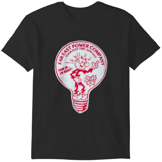 Reddy Kilowatt lightbulb T-Shirts