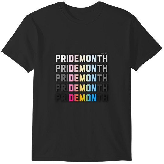 Discover PriDEMONth pan T-Shirts