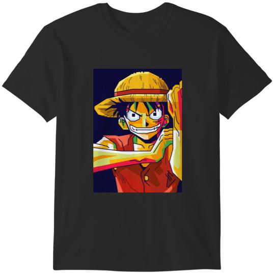 Monkey D Luffy In Wpap T-Shirts