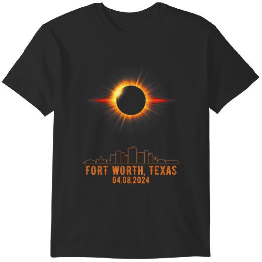Discover Total Solar Eclipse 04082024 Fort Worth Texas  Gifts T-Shirts
