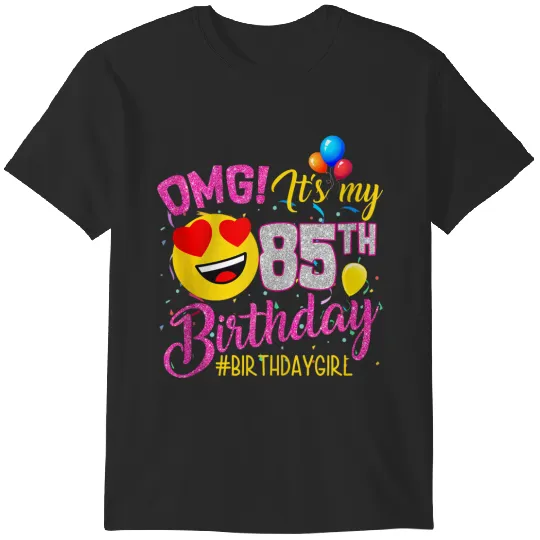 Discover It's My 85th Birthday Girl Shirts 85 Years Old Birthday  Gifts T-Shirts