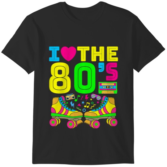 Discover 80s Girl 1980s Fashion Theme Party Outfit Eighties Costume T-Shirts